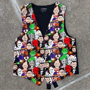 Vintage little monsters vest Made in USA New York by  CAPELLI designs